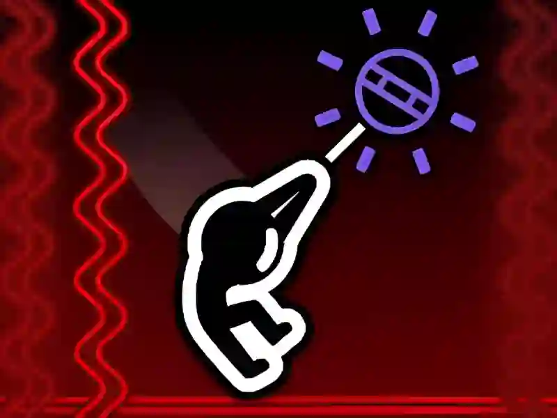 Lojë Neon Swing në internet