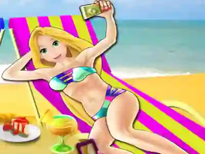 Lojë Princesses Perfect Tanning në internet