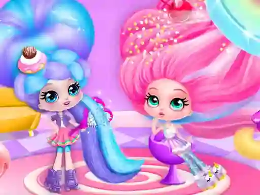 Lojë Cotton Candy Style Hair Salon në internet