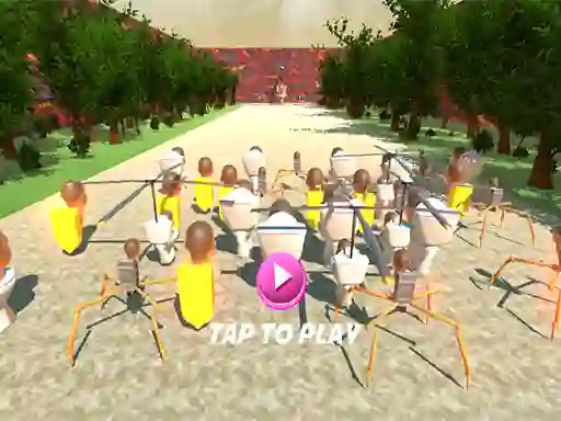 Lojë SQUID TOILET 3D në internet