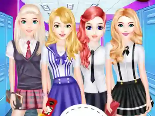 Lojë Girls School Fashion në internet