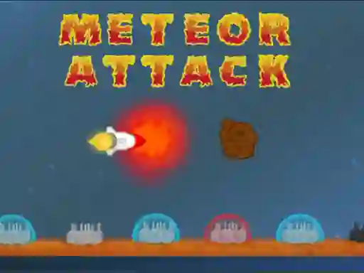Lojë Meteor Attack në internet