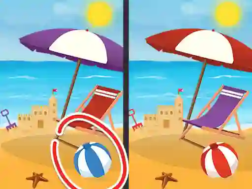 Lojë Spot The Difference Seasons në internet