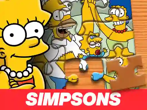 Lojë Simpson Jigsaw Puzzle në internet