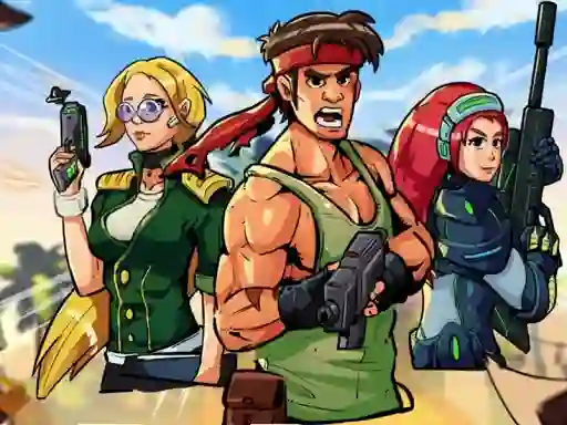 Lojë Metal Shooter Brother Squad në internet