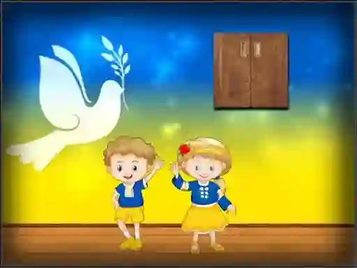 Lojë Amgel Peace Room Escape në internet
