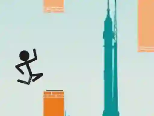 Lojë Flappy Stickman në internet
