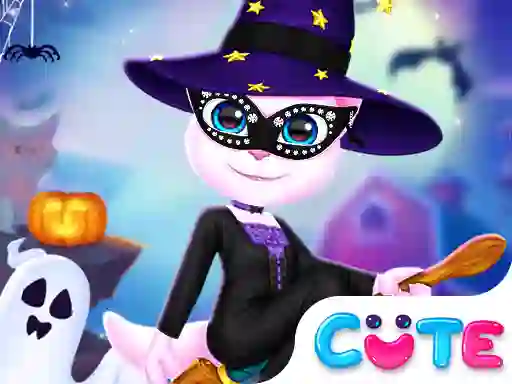 Lojë Cat Girl Halloween Preparation në internet