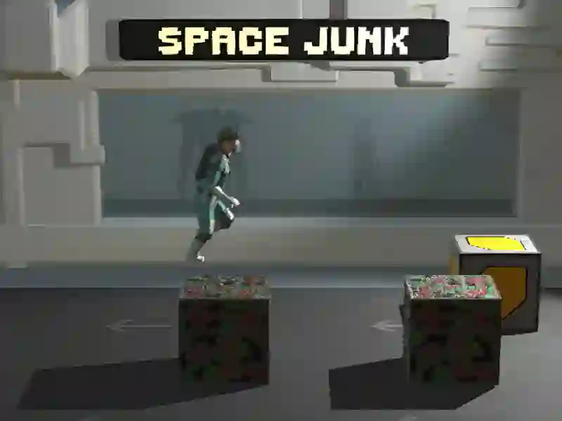 Lojë Space Junk në internet