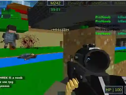 Lojë Party Pixel Apocalypse në internet