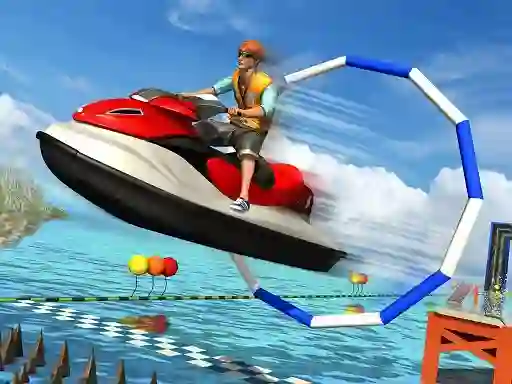 Lojë Super Jet Ski Race Stunt në internet