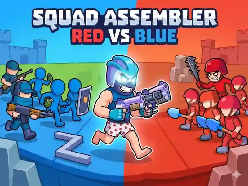 Lojë Squad Assembler Red Vs Blue në internet