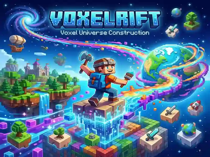 Lojë Voxelrift në internet