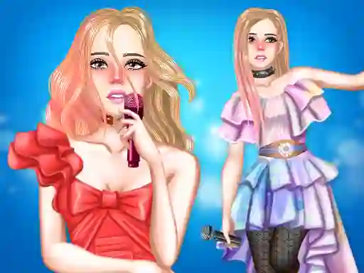 Lojë K-Pop Adventure në internet