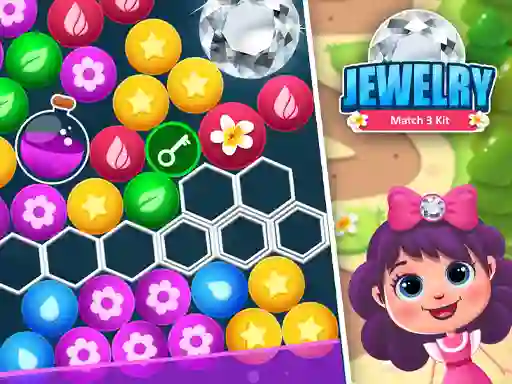 Lojë Jewelry Match 3 Kit në internet