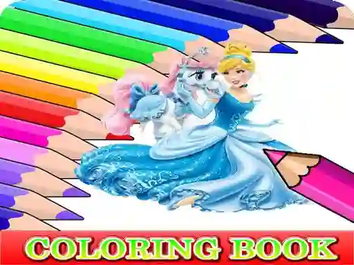 Lojë Coloring Book for Cinderella në internet