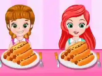 Lojë Princess Hotdog Eating Contest në internet