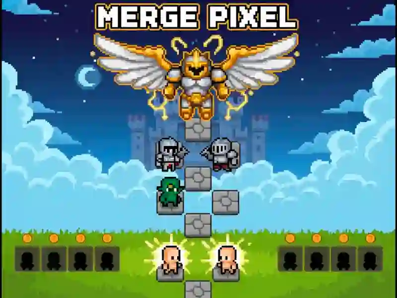 Lojë Merge Pixel në internet