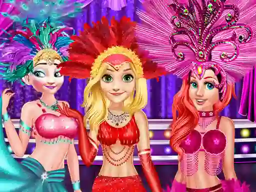 Lojë Princess As Los Vegas Showgirls në internet