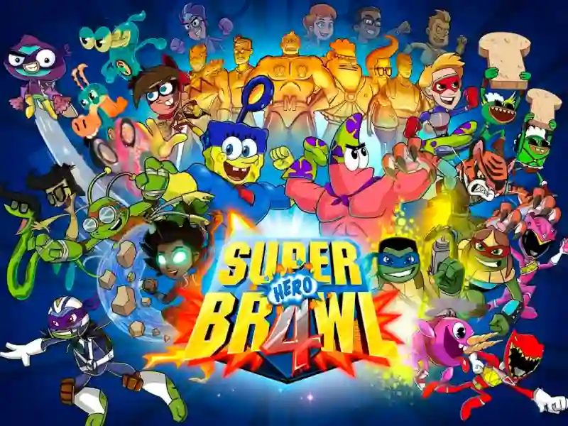 Lojë Super Hero Brawl 4 në internet