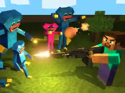 Lojë Mine Shooter: Huggy's Attack në internet