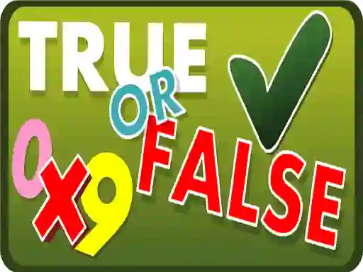 Lojë True or False në internet