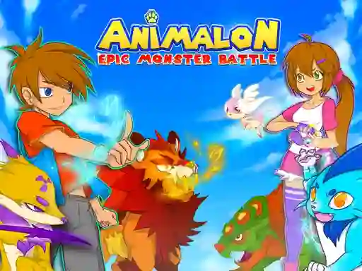Lojë Animalon: Epic Monster Battle në internet