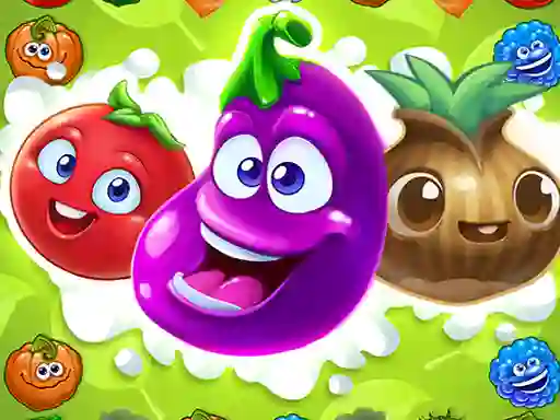 Lojë Farm Pop Match-3 Puzzle në internet