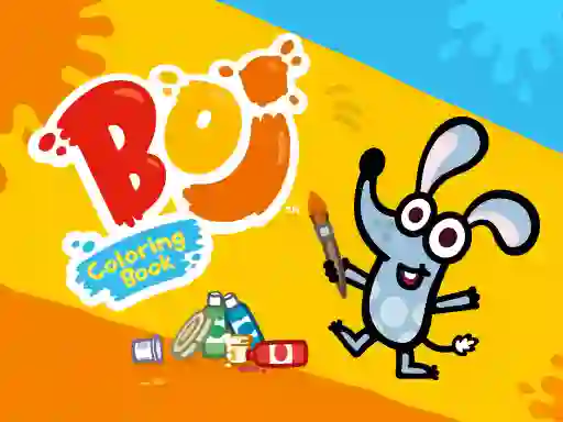 Lojë Boj Coloring Book në internet