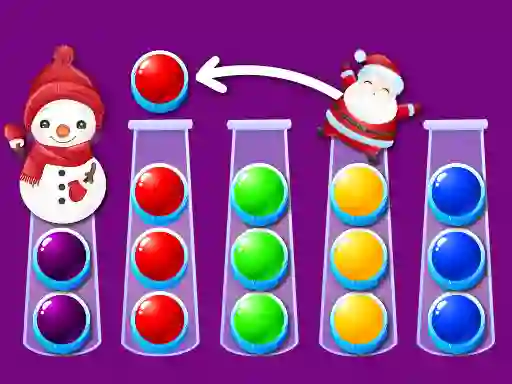 Lojë Ball Sort Xmas në internet