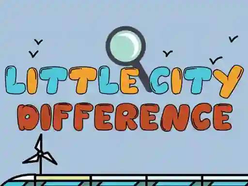 Lojë Little City Difference në internet