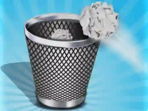 Lojë Trash Toss Paper Flings në internet
