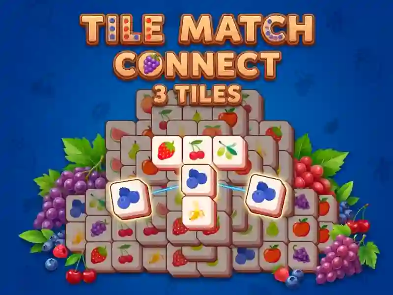 Lojë Tile Match Connect 3 Tiles në internet