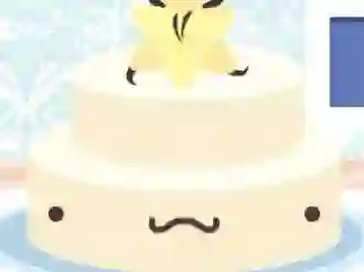 Lojë Kawaii Wedding Cake në internet