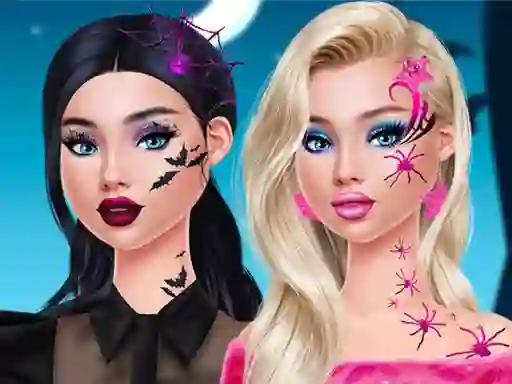 Lojë Pop Culture Halloween Makeup në internet