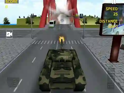 Lojë Army Tank Driving Simulation në internet