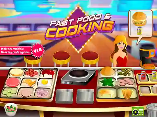 Lojë Fast Food & Cooking në internet