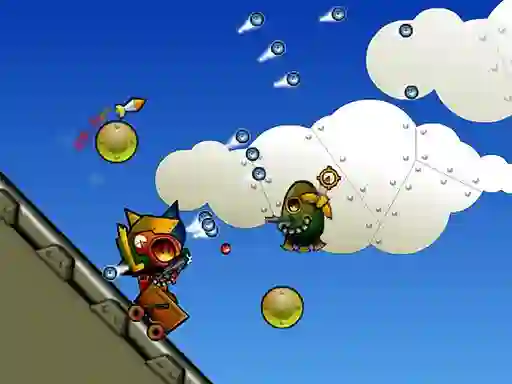 Lojë Steam Rocket në internet