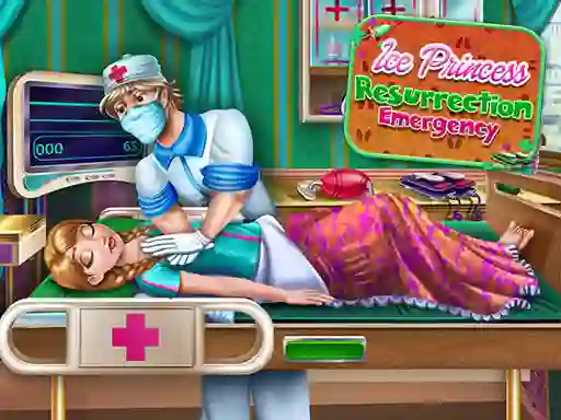 Lojë Ice Princess Resurrection Emergency në internet