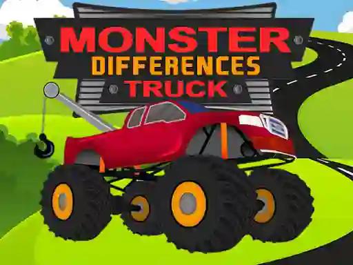 Lojë Monster Truck Differences në internet