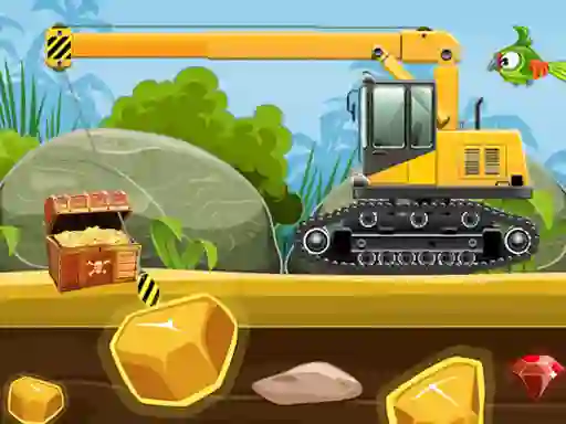 Lojë Gold Truck Crane në internet