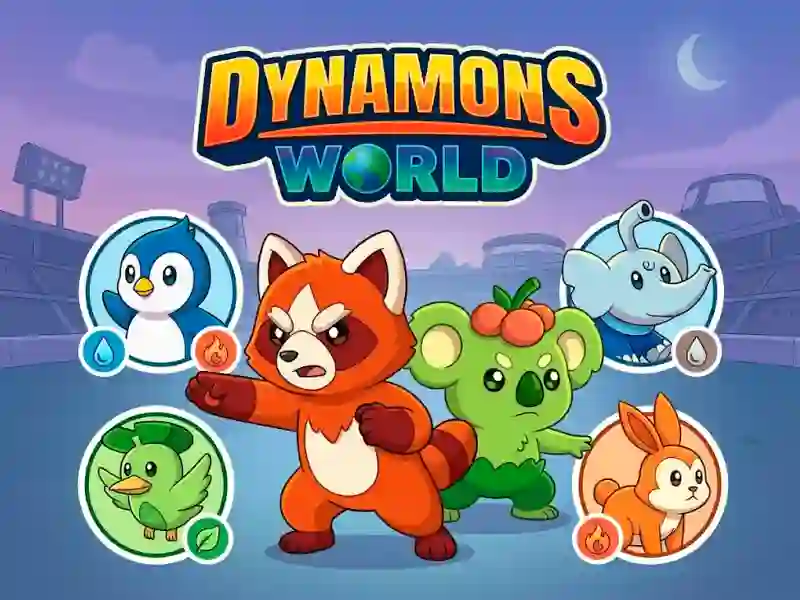 Lojë Dynamons World në internet