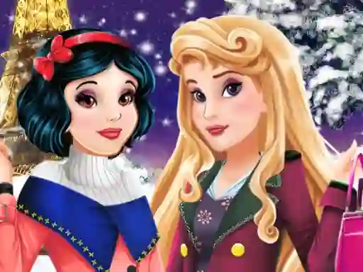 Lojë Aurora and Snow White Winter Fashion në internet