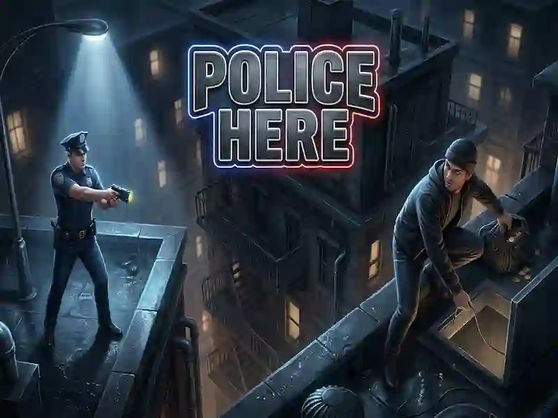 Lojë Police Here në internet