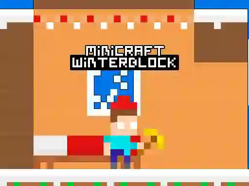 Lojë Minicraft Winterblock në internet