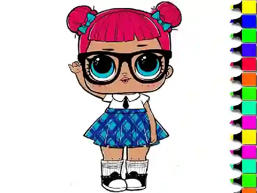 Lojë Easy Kids Coloring Lol në internet