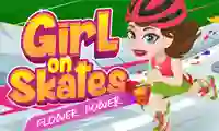 Lojë Girl on Skates: Flower Power në internet