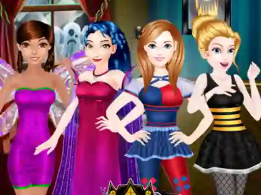 Lojë Royal Halloween Party Dress Up në internet