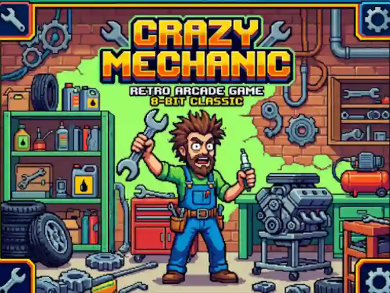 Lojë Crazy Mechanic në internet