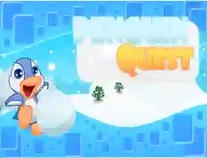 Lojë Penguin quest në internet